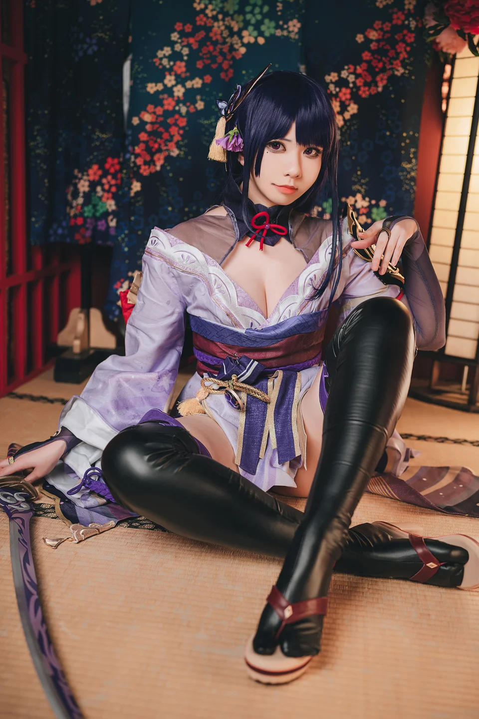 小空sora - No.011 原神·雷电将军 [17P-65MB] tg@simisebaisi 【丝足阁】013.webp